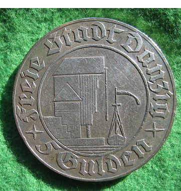 Opinions-Wanted---1932-Danzig-5-Gulden